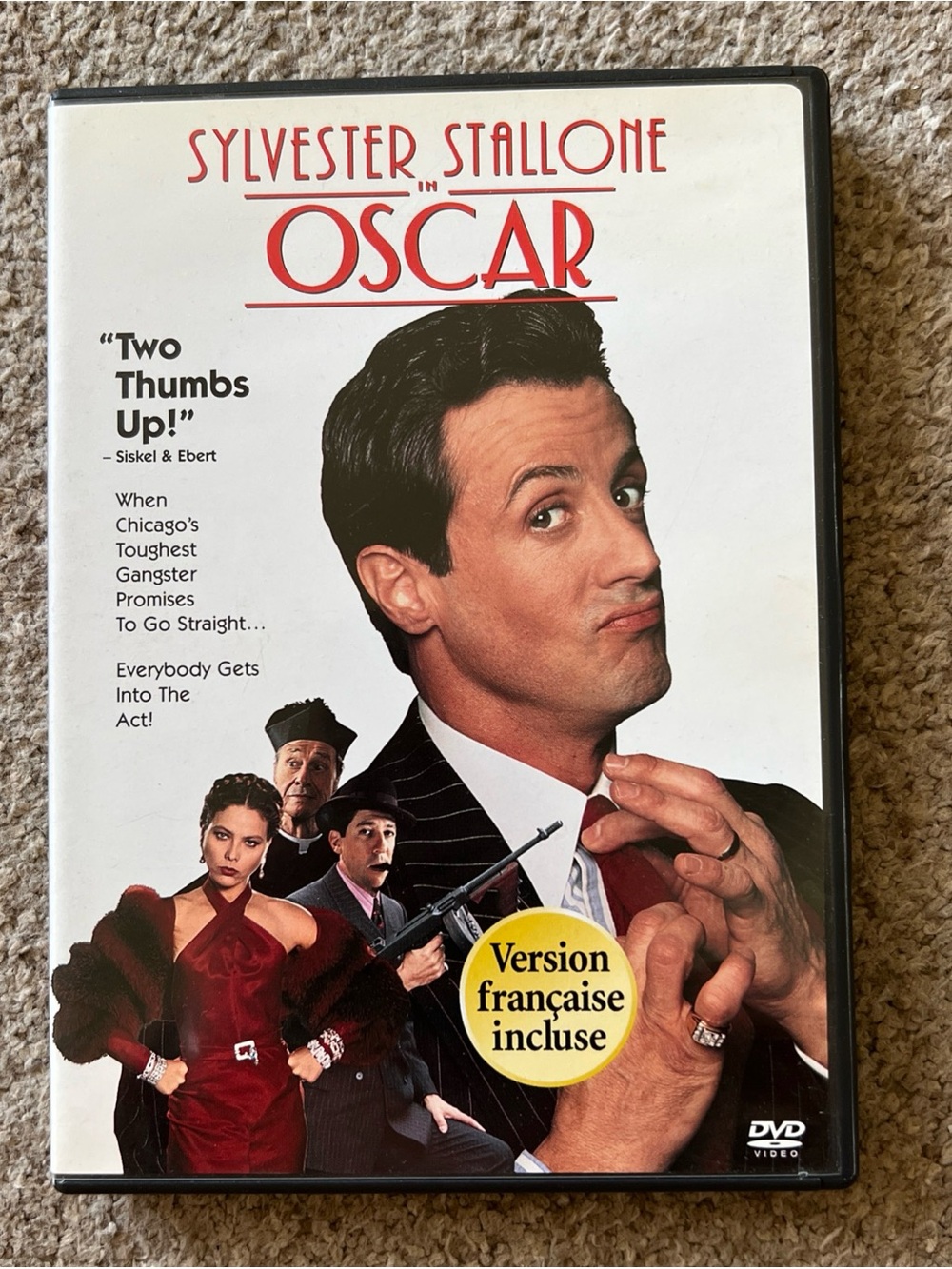 Sylvester Stallone in Oscar - DVD